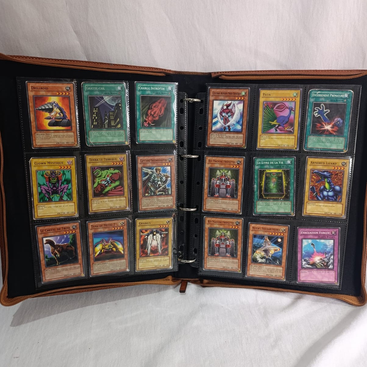 Album Cartes de Collection en Cuir Personnalisable