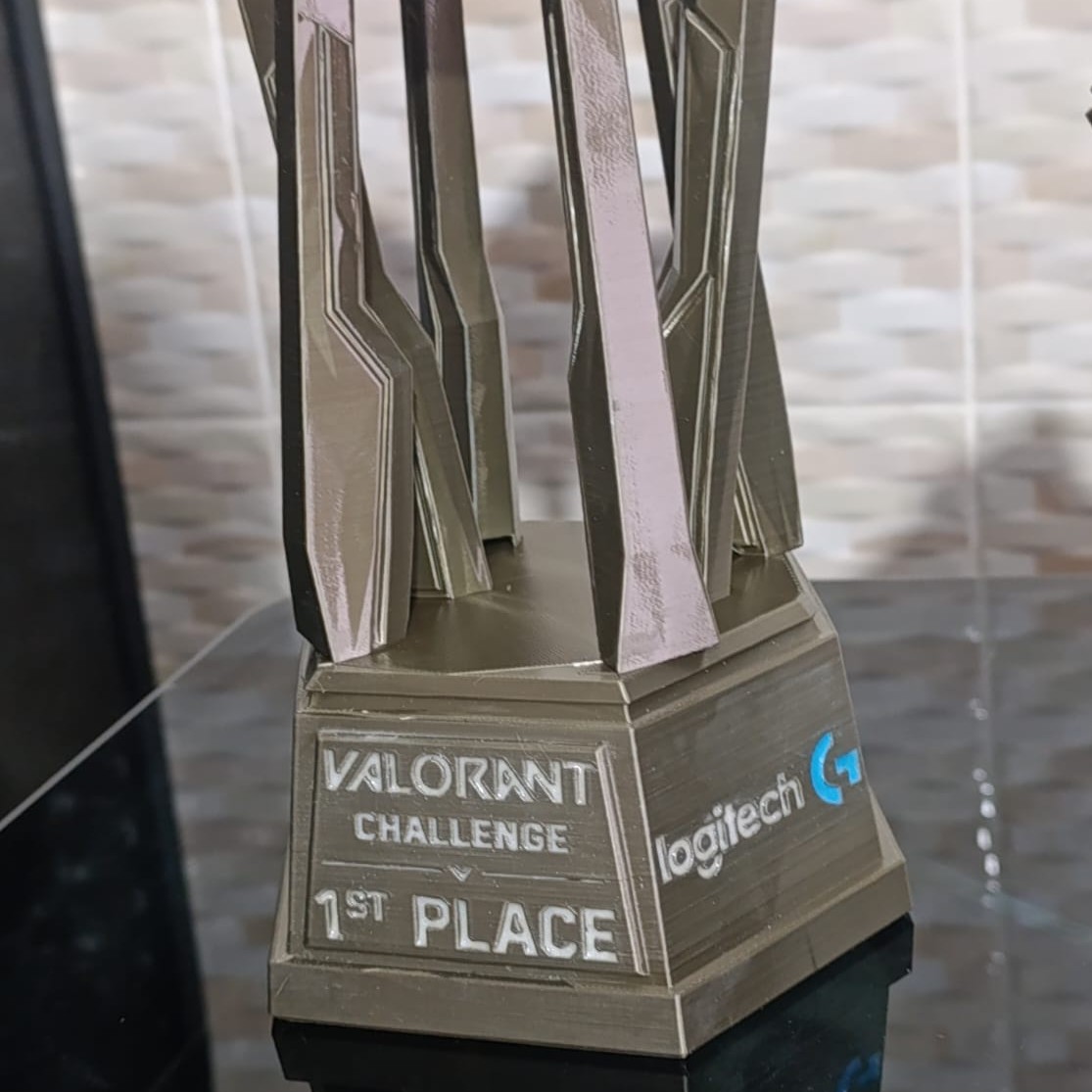 Trophée personnalisé