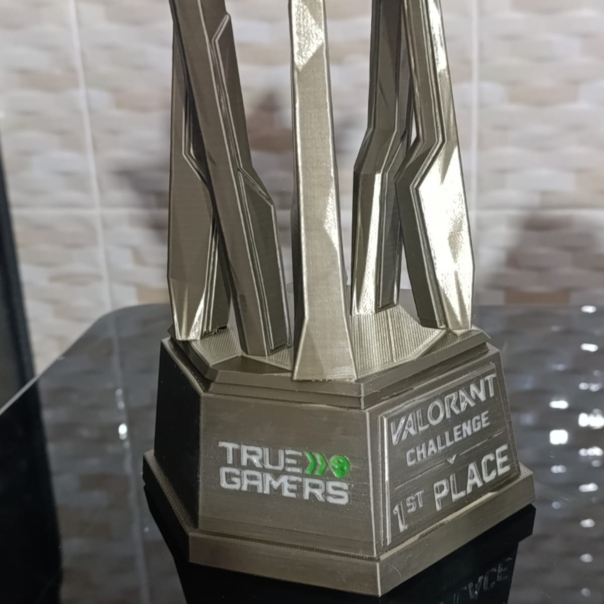 Trophée personnalisé