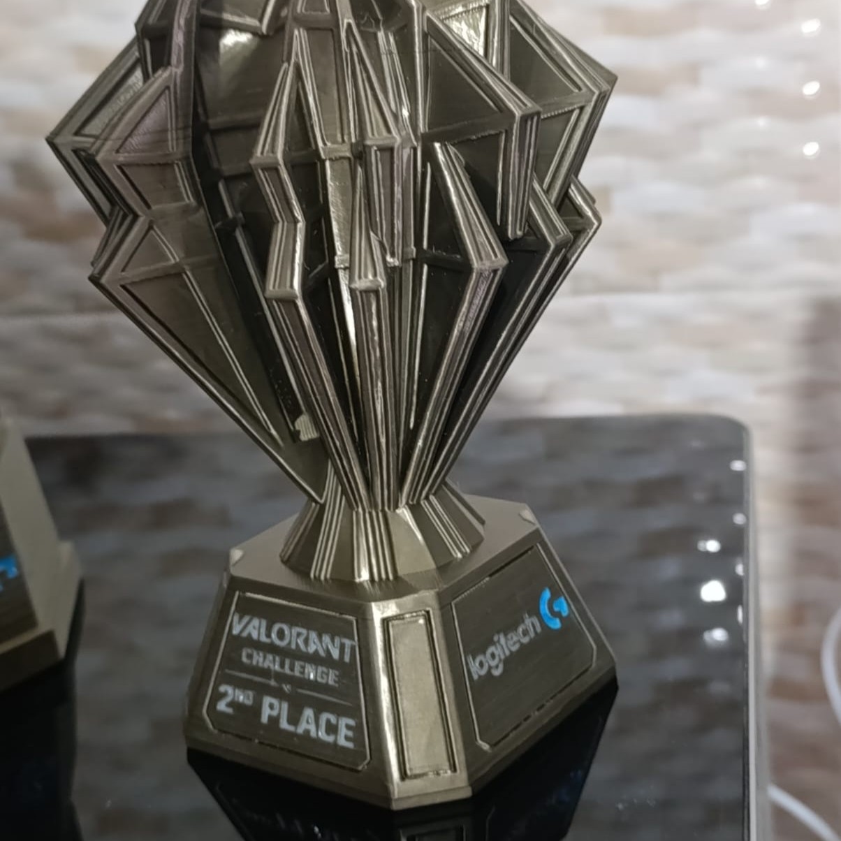 Trophée personnalisé