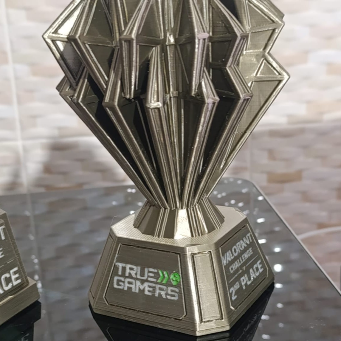 Trophée personnalisé